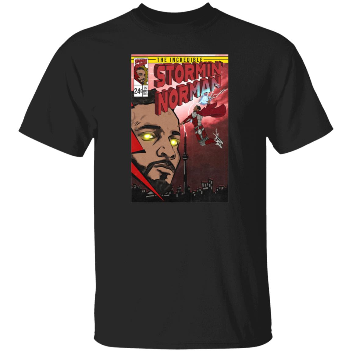 Norman Powell Stormin Norman Comic T Shirt - Teechipus