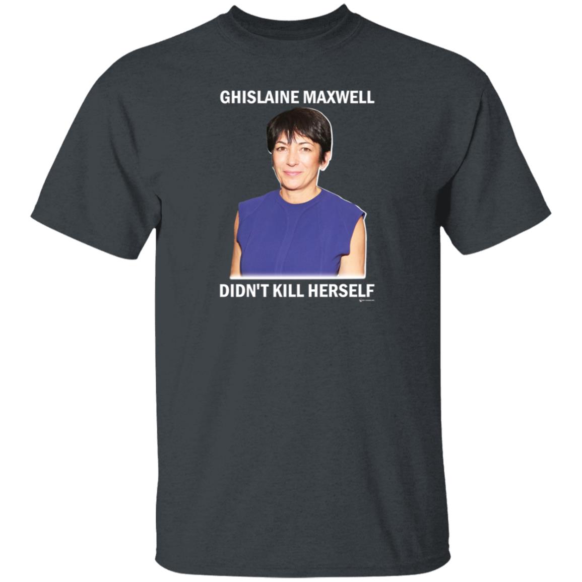 We Are Change Store Ghislaine Maxwell Didn't Kill Herself Shirt Luke Rudkowski No She Didn't Active T-Shirt - Teechipus