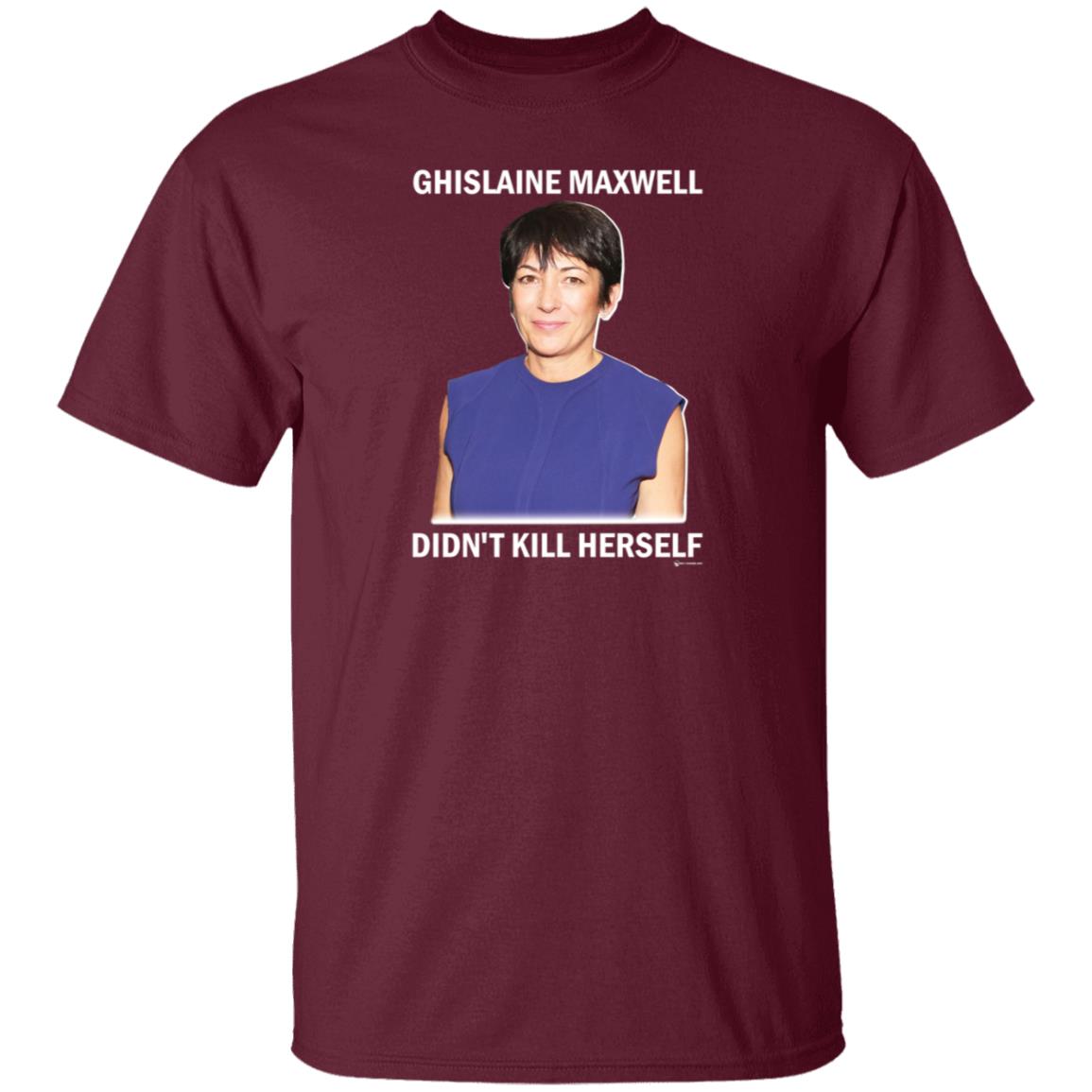 We Are Change Store Ghislaine Maxwell Didn't Kill Herself Shirt Luke Rudkowski No She Didn't Active T-Shirt - Teechipus