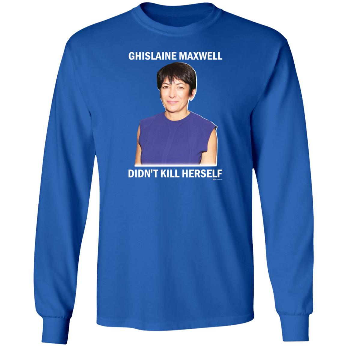 We Are Change Store Ghislaine Maxwell Didn't Kill Herself Shirt Luke Rudkowski No She Didn't Active T-Shirt - Teechipus
