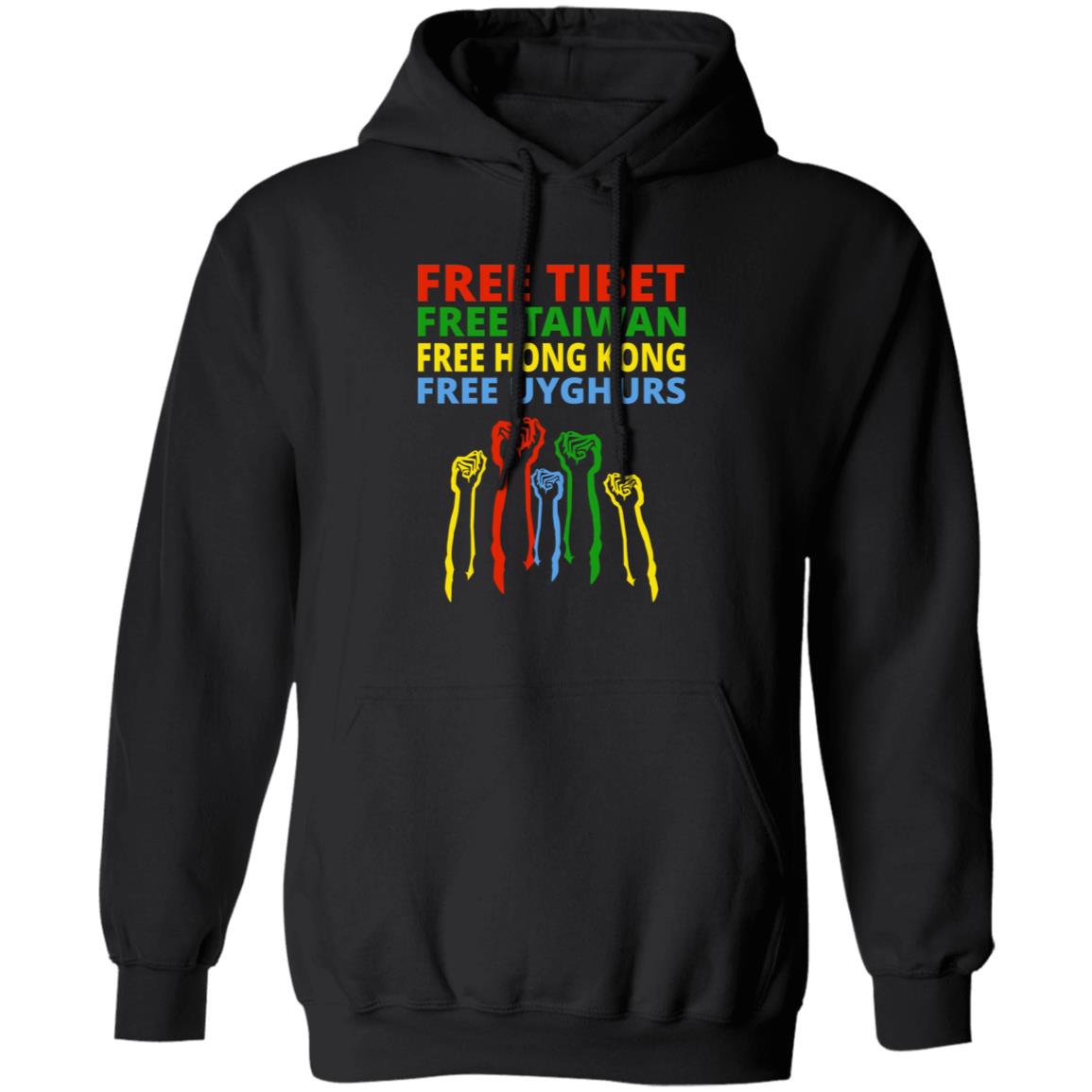 The Hill Free Tibet Free Taiwan Free Hong Kong Free Uyghurs Shirt Enes Kanter - Teechipus