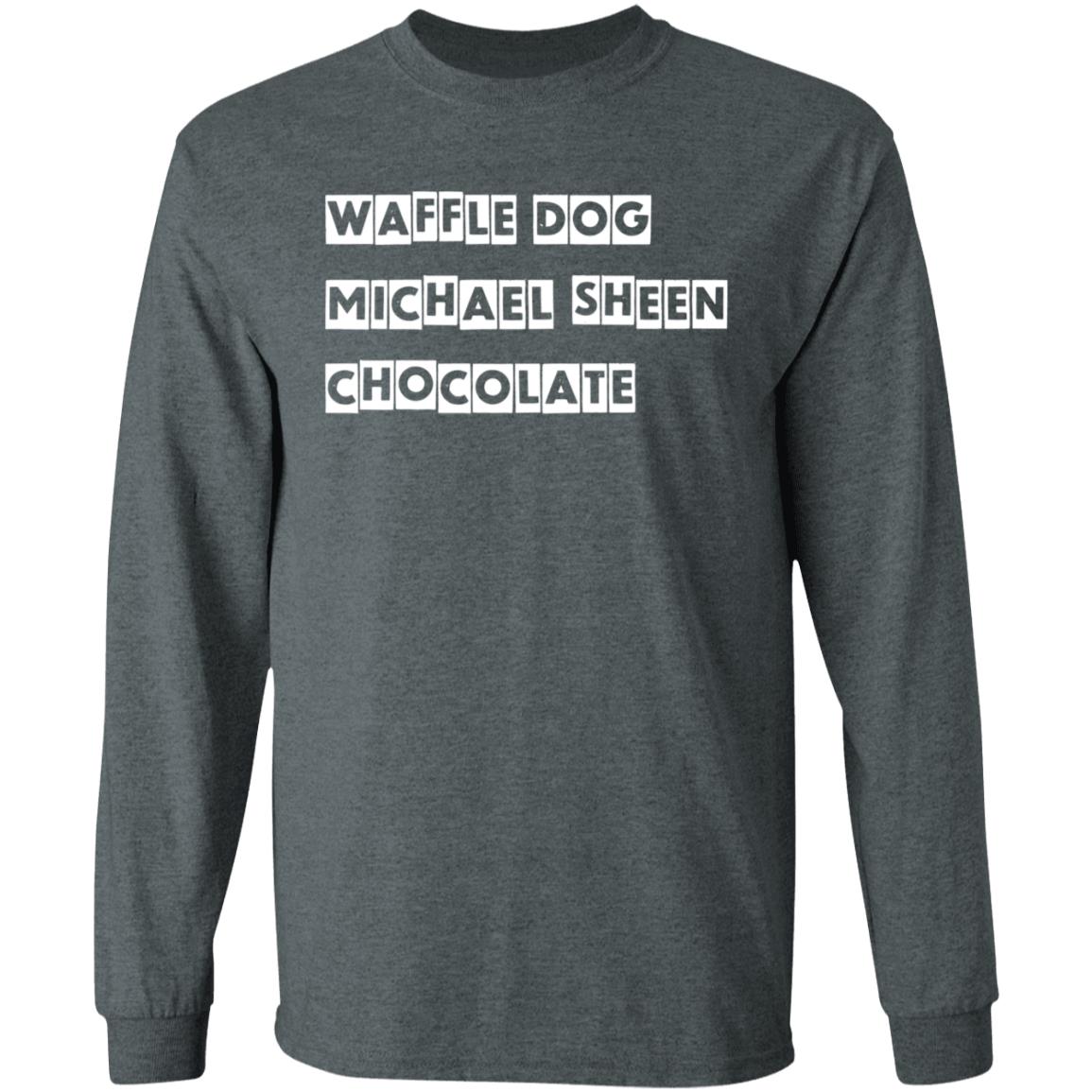 Vanessa Lindsey Waffle Dog Michael Sheen Chocolate Hoodie - Teechipus