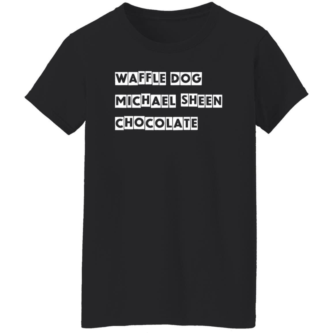 Vanessa Lindsey Waffle Dog Michael Sheen Chocolate Hoodie - Teechipus