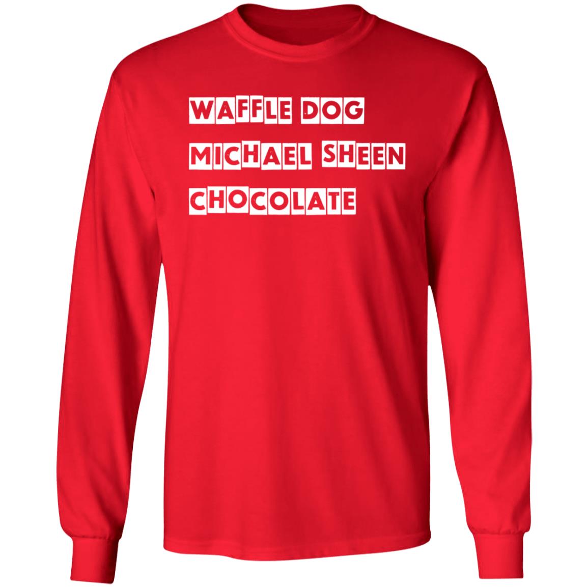 Vanessa Lindsey Waffle Dog Michael Sheen Chocolate Hoodie - Teechipus