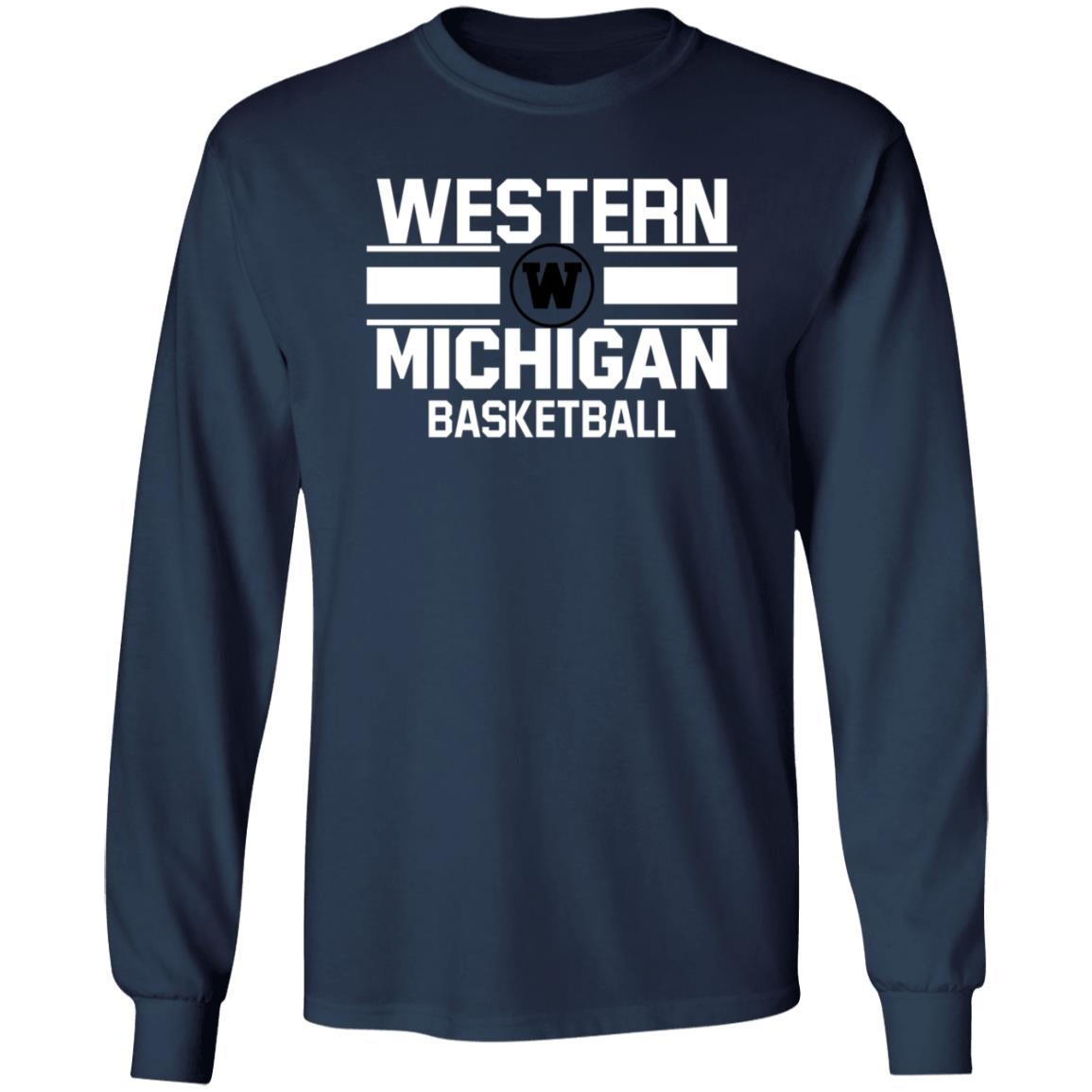 Western Michigan Basketball Shirt Godwin Heights - Teechipus