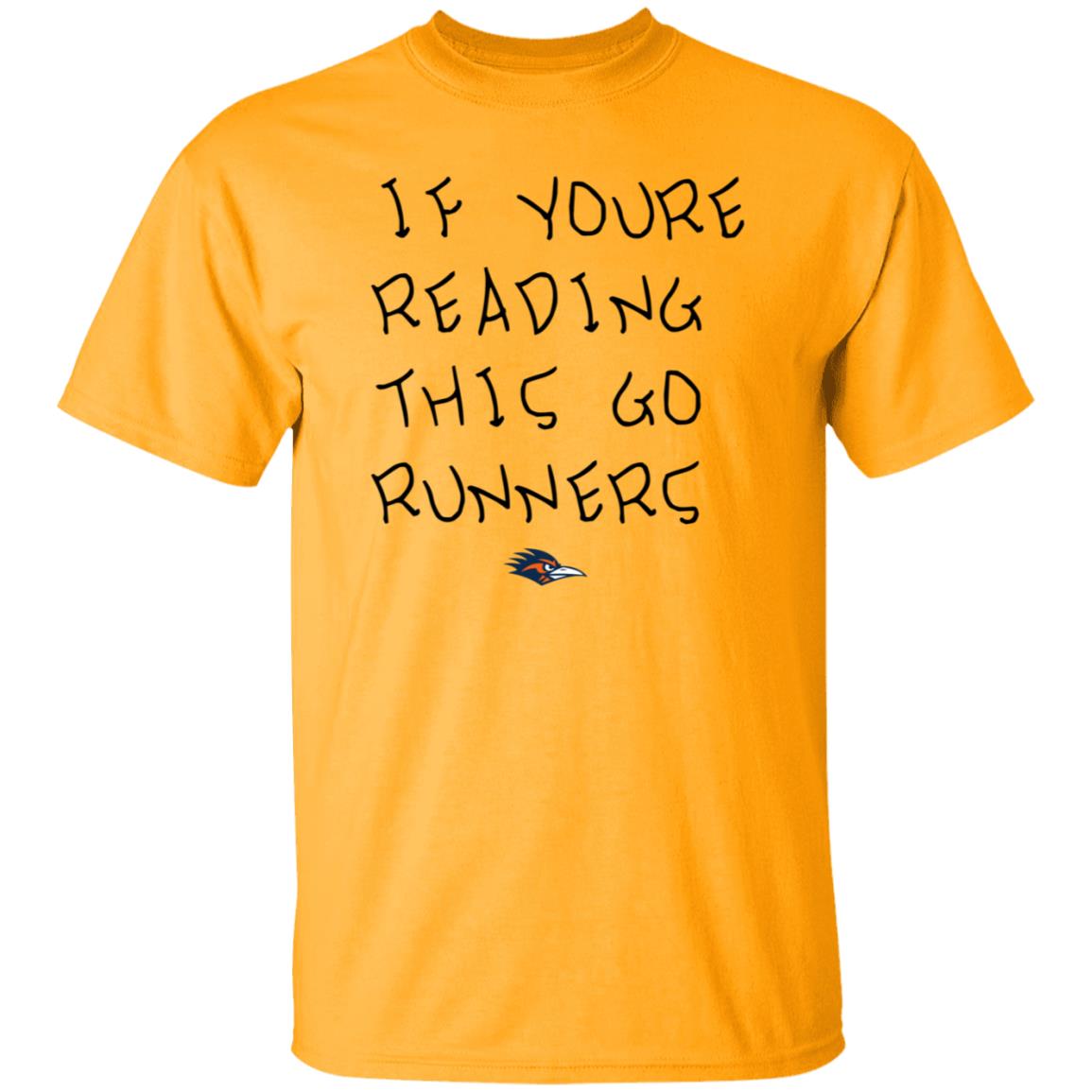 If You're Reading This Go Runners Shirt Farah Hamed - Teechipus