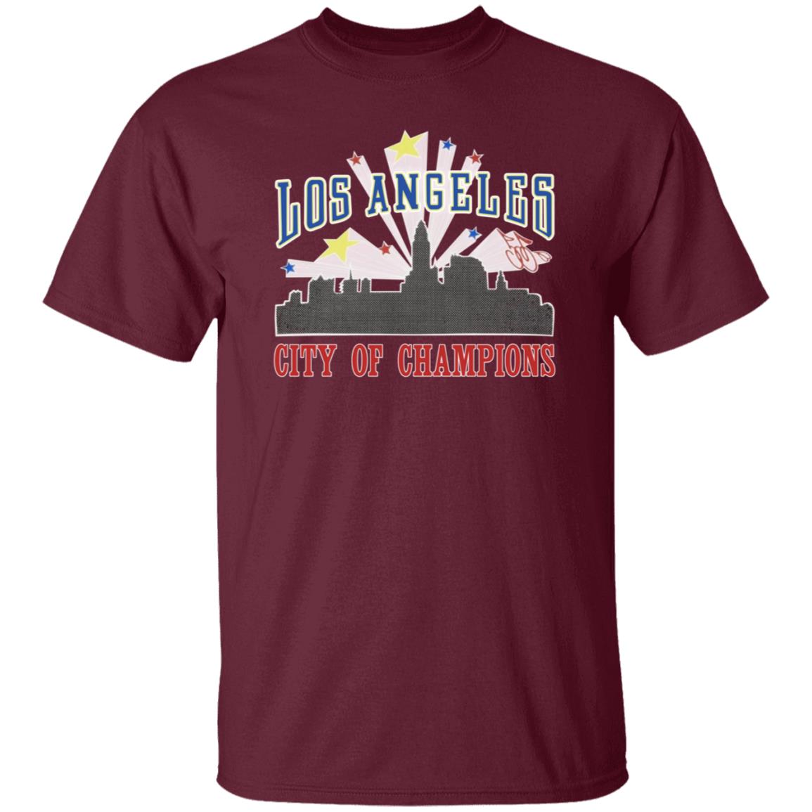 Cherry Los Angeles The City Of Champions Sweatshirt Cherry LA Merch - Teechipus