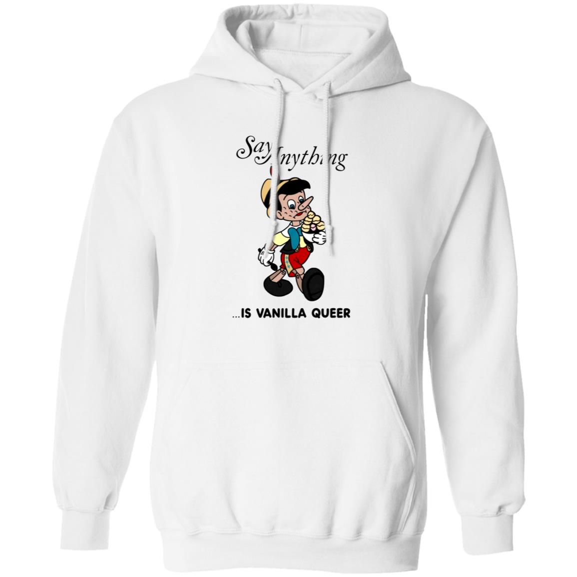 Downright Merch Say Anything Is Vanilla Queer Shirt Max Bemis - Teechipus