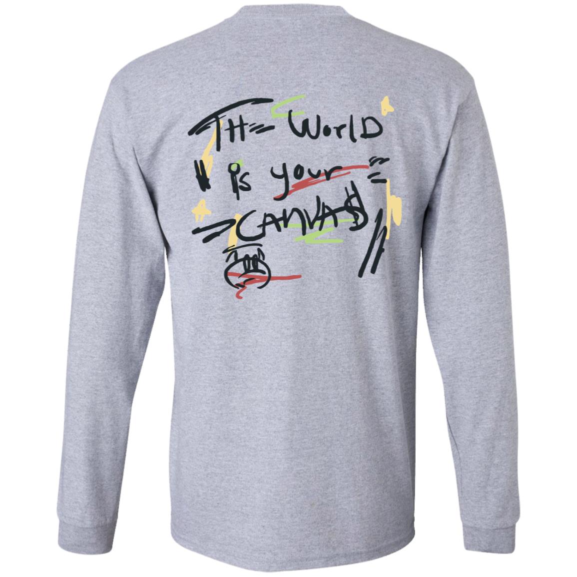 The World Is Your Canvas Hoodie - Teechipus