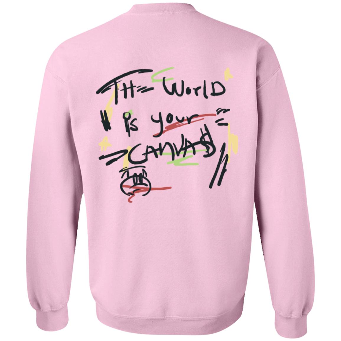 The World Is Your Canvas Hoodie - Teechipus
