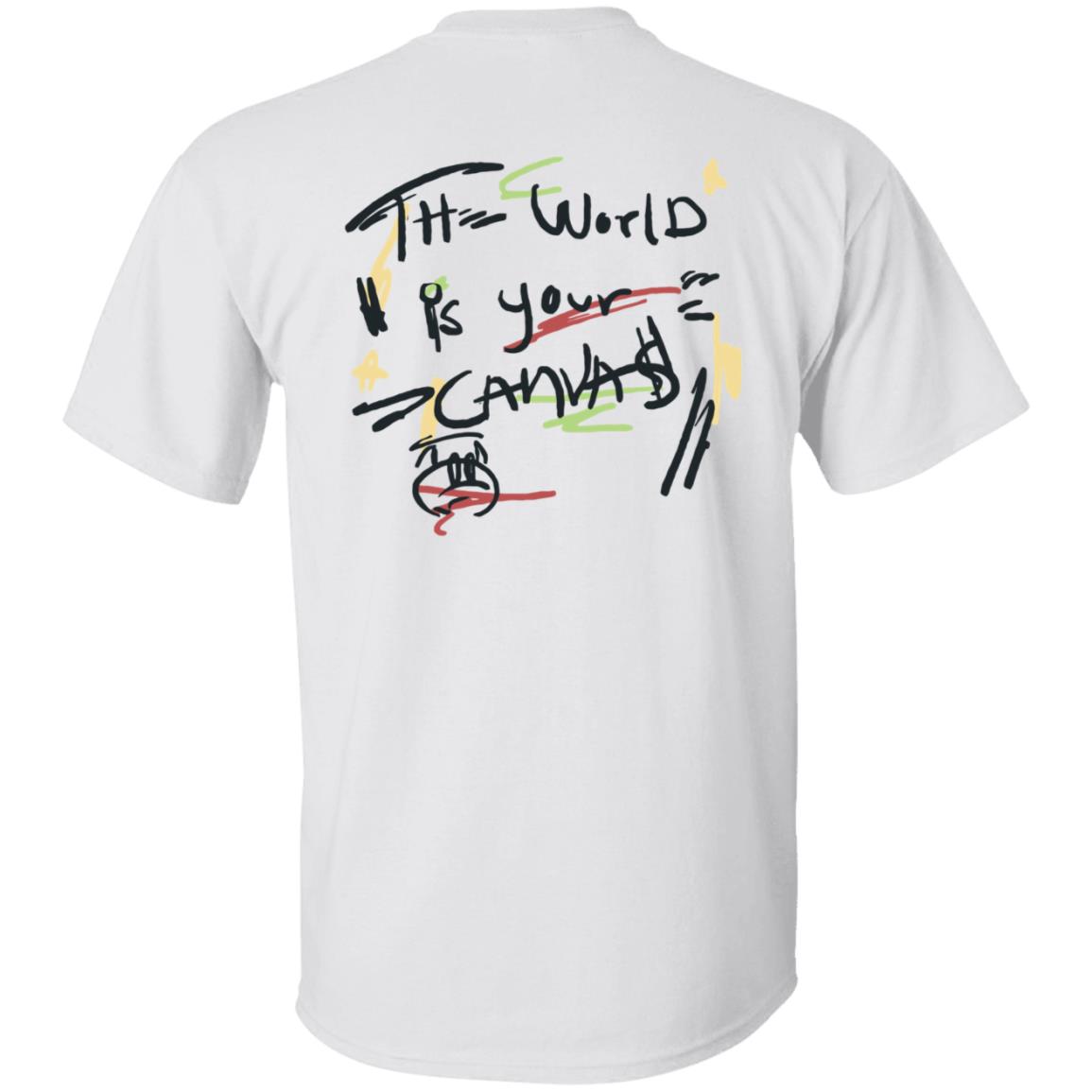 The World Is Your Canvas Hoodie - Teechipus