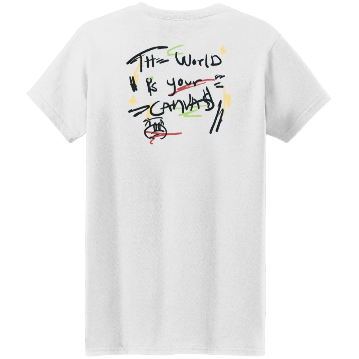 The World Is Your Canvas Hoodie - Teechipus
