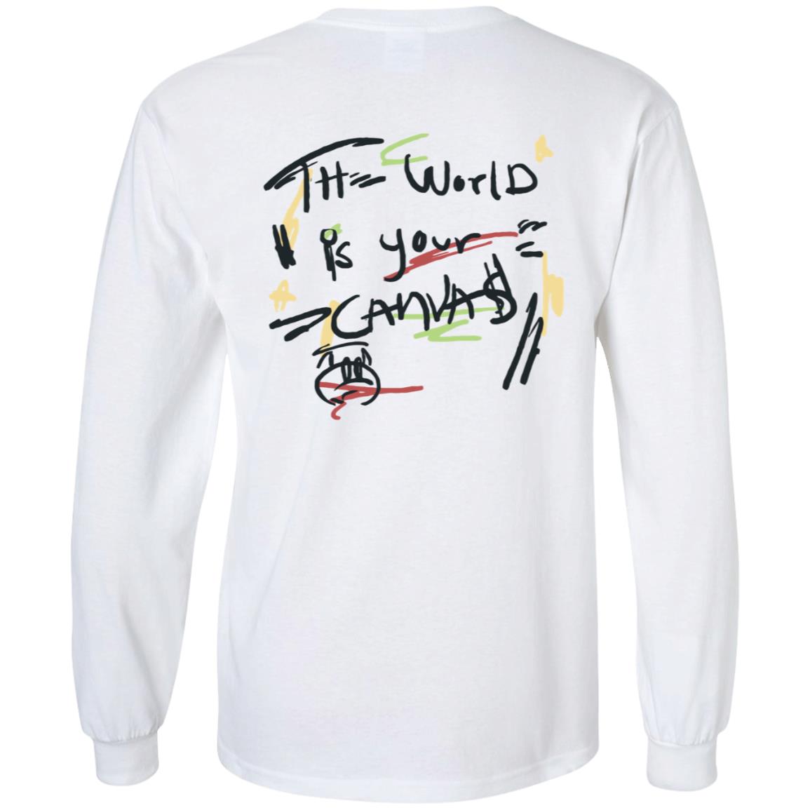 The World Is Your Canvas Hoodie - Teechipus