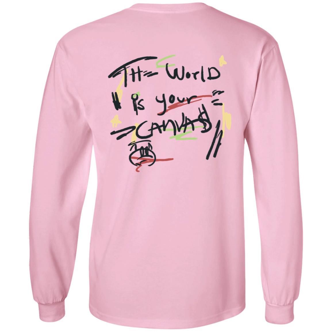 The World Is Your Canvas Hoodie - Teechipus