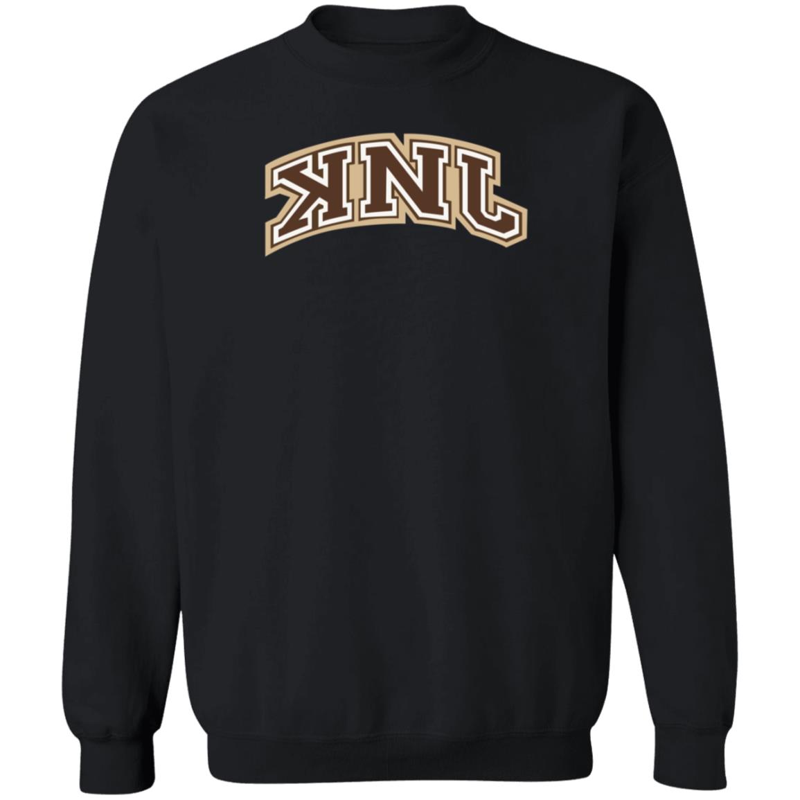 Knj Collegiate Brown Shirt Knj Merch - Teechipus
