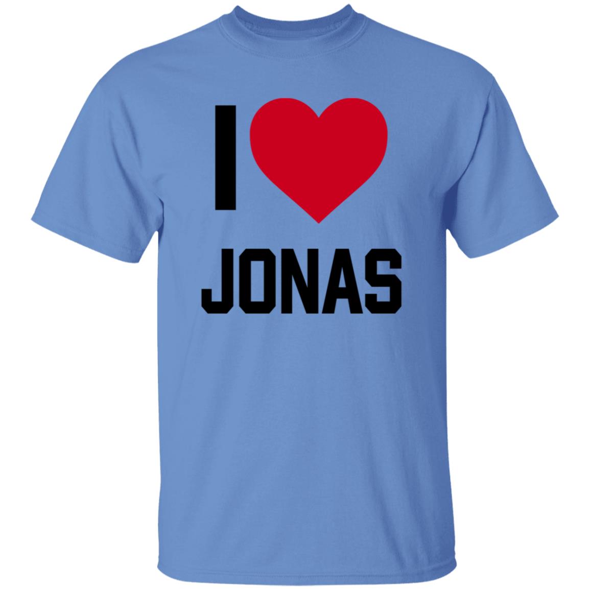Jonas Brothers Family Roast Show On Netflix I Love Jonas Shirt Pete Davidson I Love Jonas Shirt - Teechipus
