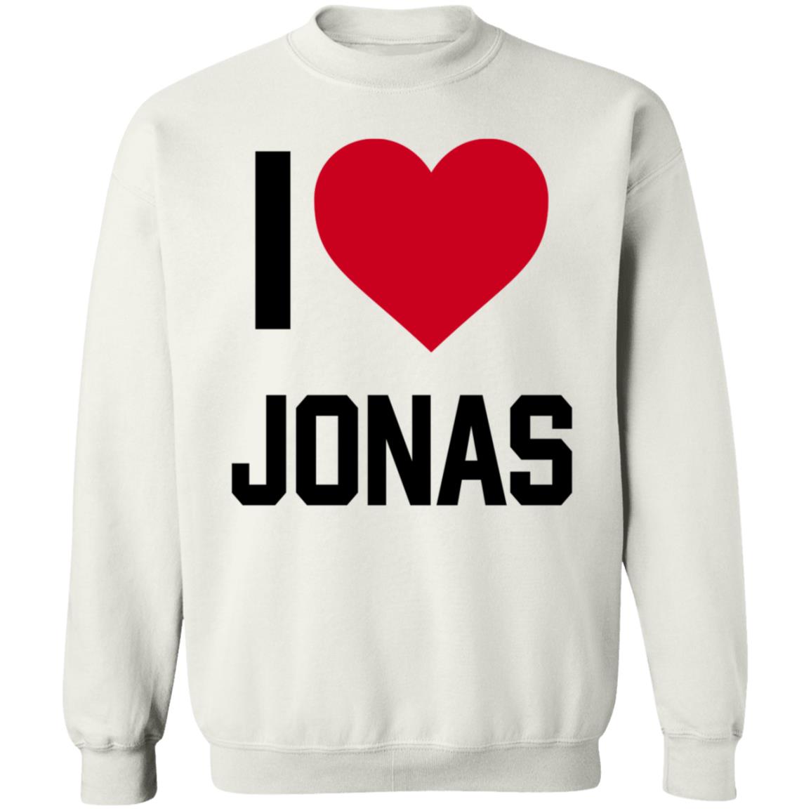 Jonas Brothers Family Roast Show On Netflix I Love Jonas Shirt Pete Davidson I Love Jonas Shirt - Teechipus