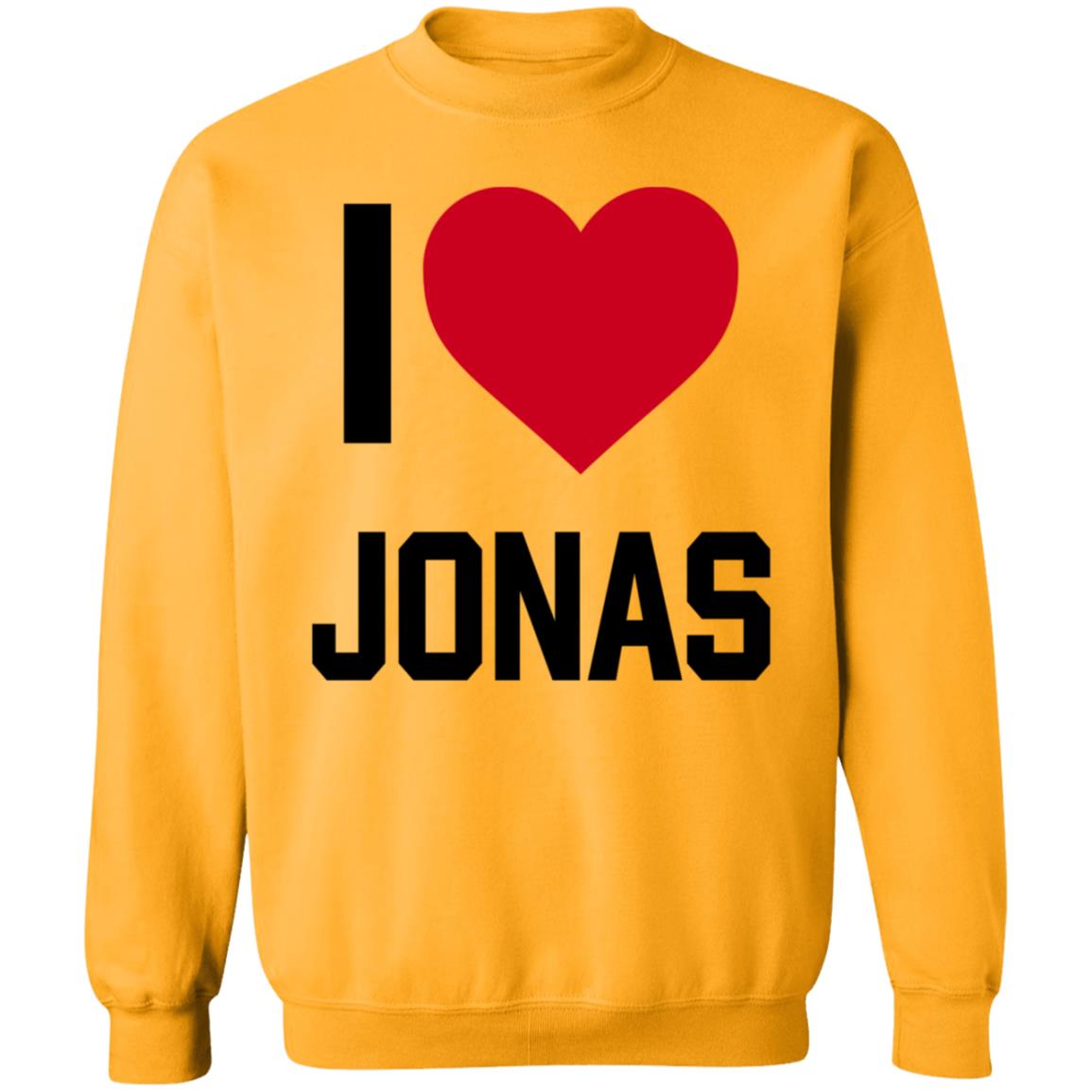 Jonas Brothers Family Roast Show On Netflix I Love Jonas Shirt Pete Davidson I Love Jonas Shirt - Teechipus