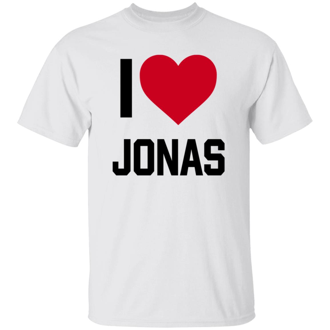Jonas Brothers Family Roast Show On Netflix I Love Jonas Shirt Pete Davidson I Love Jonas Shirt - Teechipus