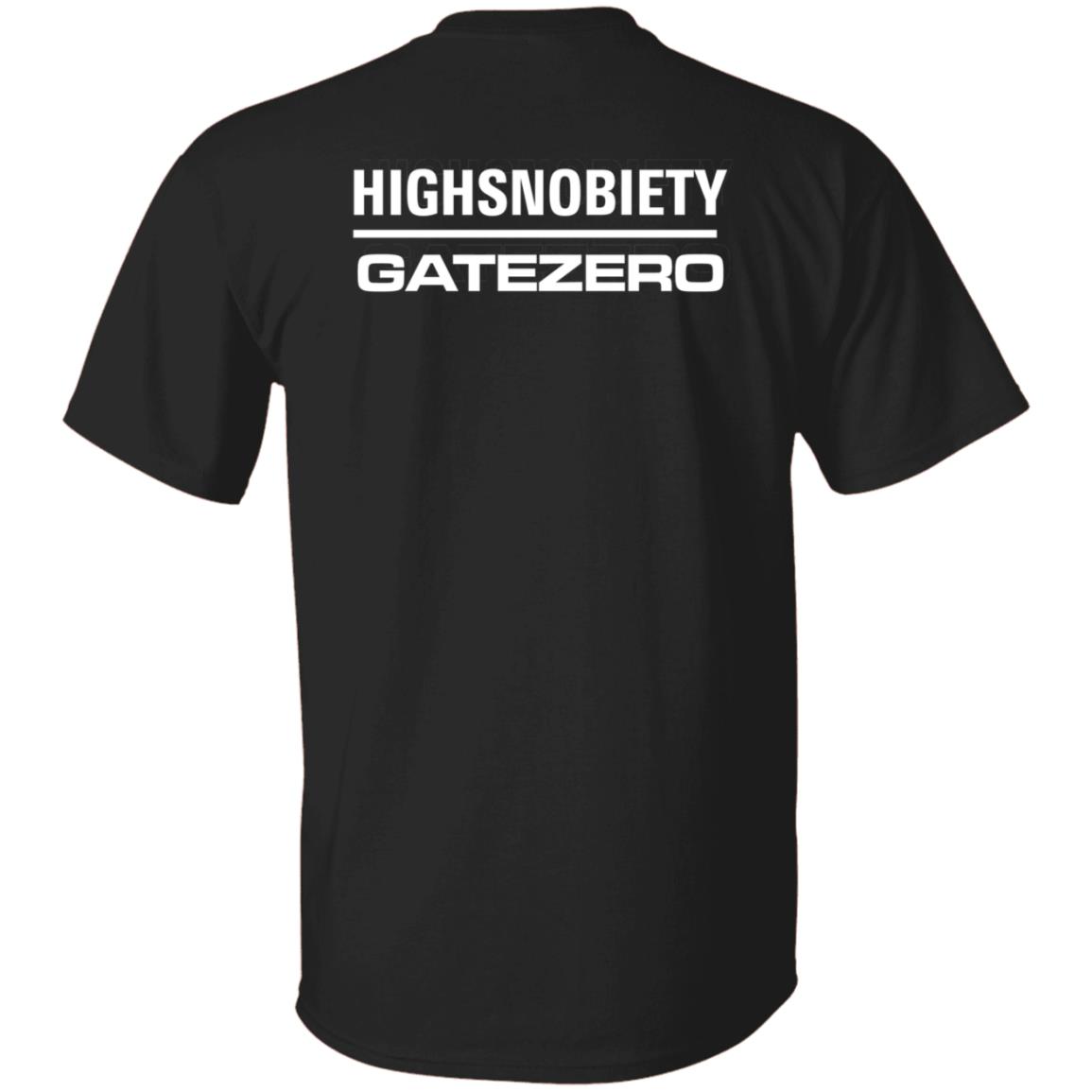 Highsnobiety Merch Highsnobiety Gatezero Logo Hoodie - Teechipus