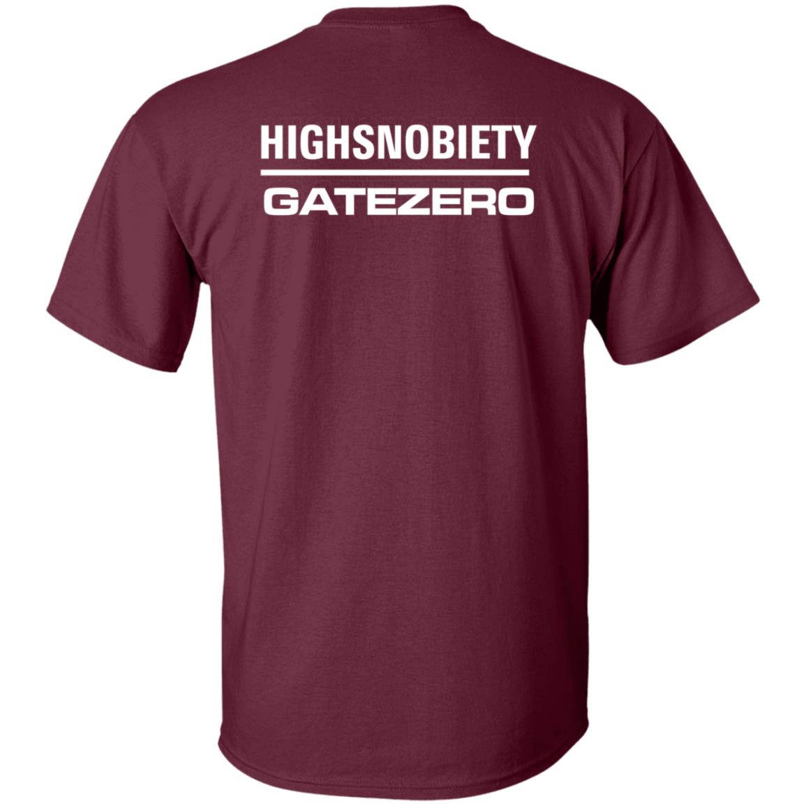 Highsnobiety Merch Highsnobiety Gatezero Logo Hoodie - Teechipus