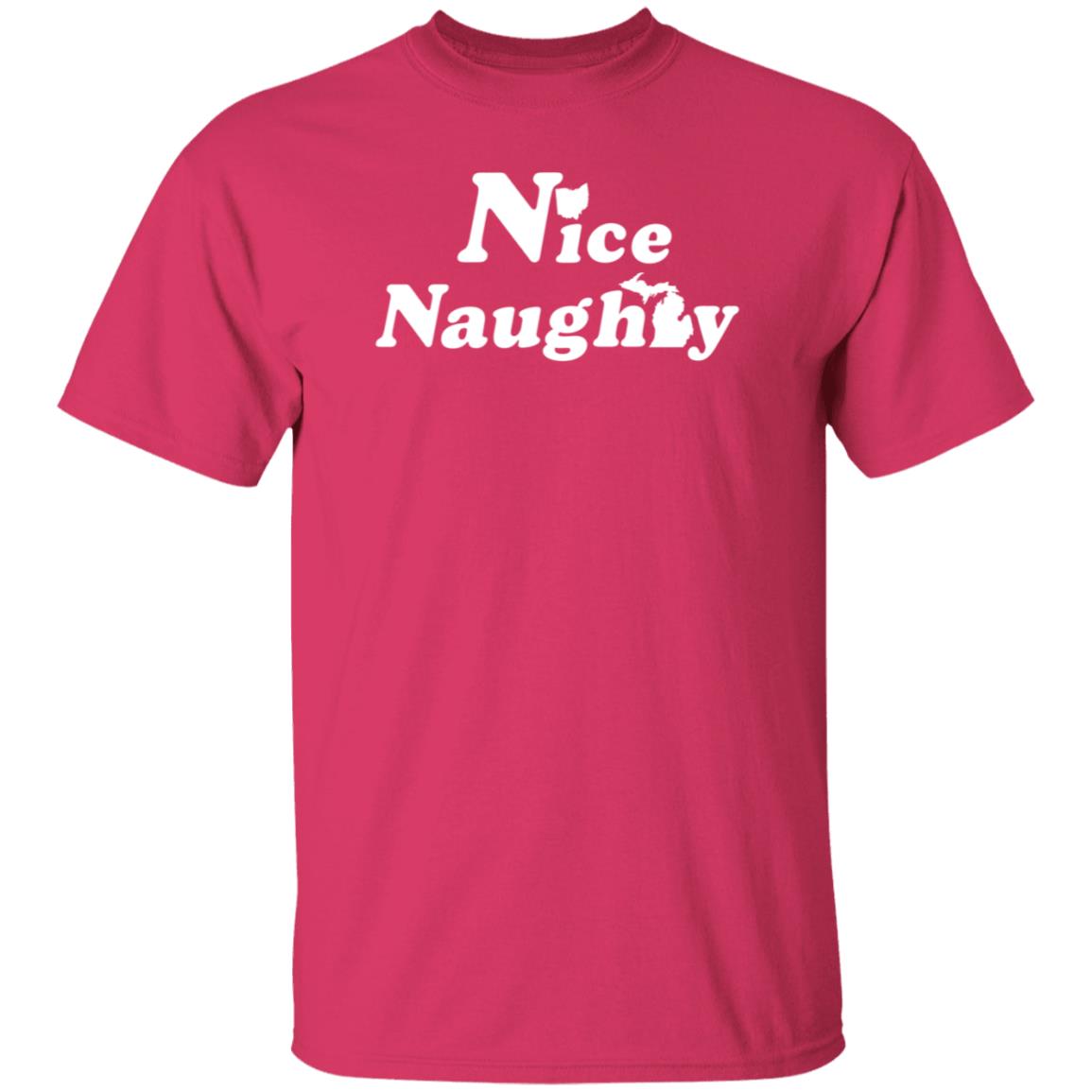 Nice Ohio Naughty Michigan Shirt Hoodie Sweatshirt - Teechipus