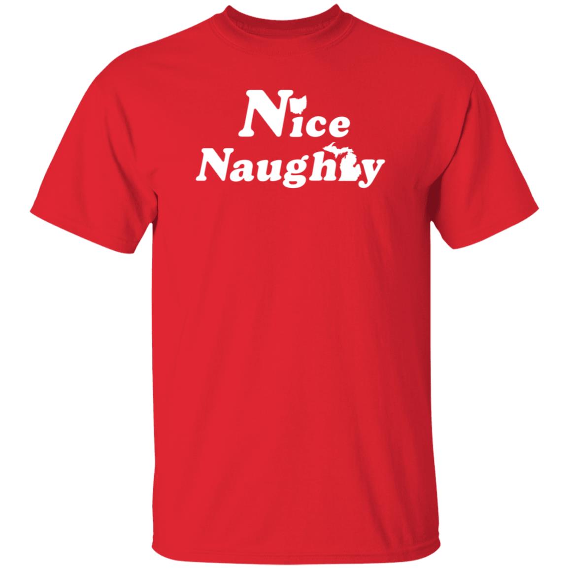 Nice Ohio Naughty Michigan Shirt Hoodie Sweatshirt - Teechipus