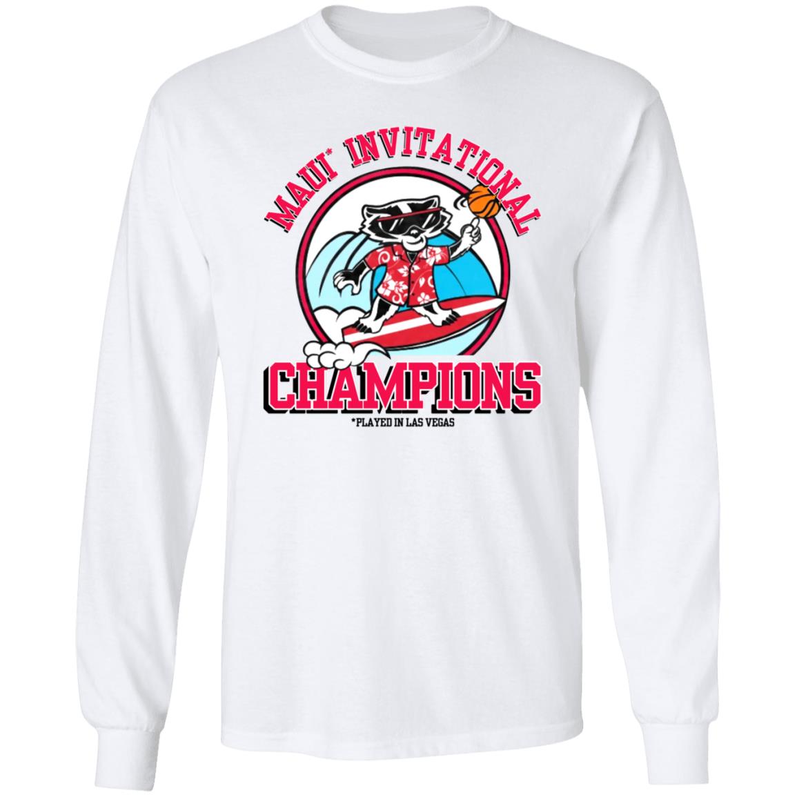 Big Cat Wisco Maui Invitational Champions Shirt Barstool Sports - Teechipus
