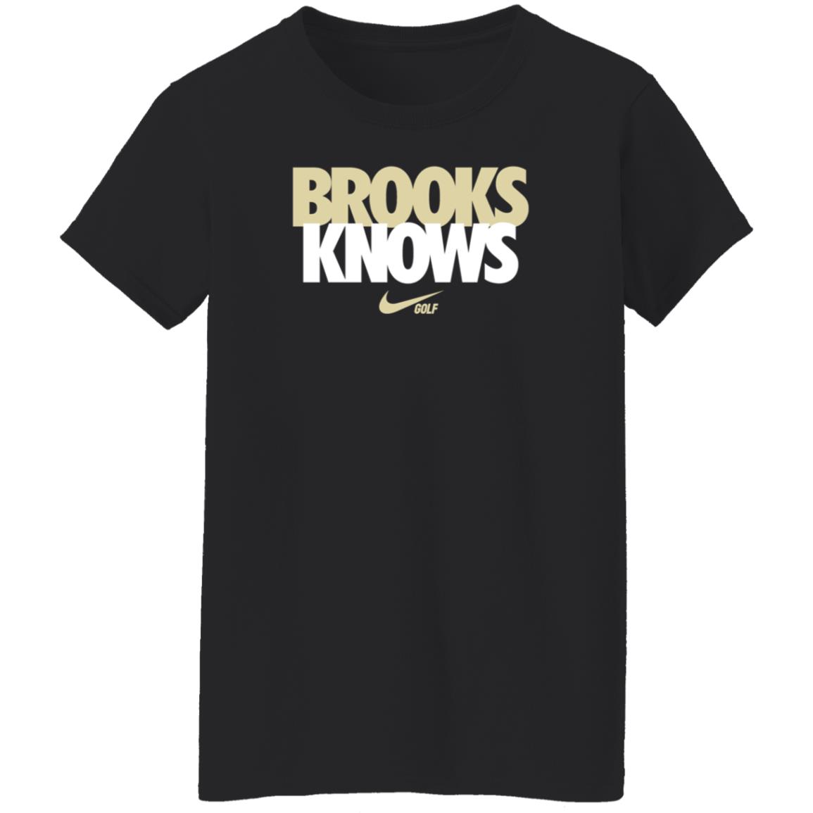 Brooks Koepka Brooks Knows Golf Shirt Hoodie Sweatshirt - Teechipus