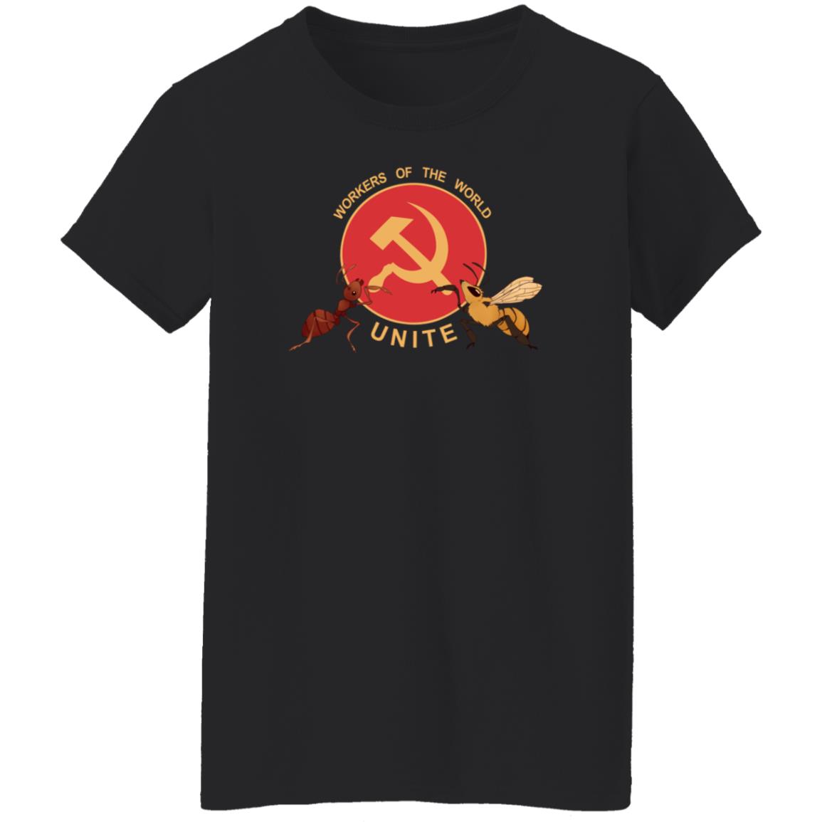 Workers Of The World Unite Shirt Real Animal Facts Merch - Teechipus