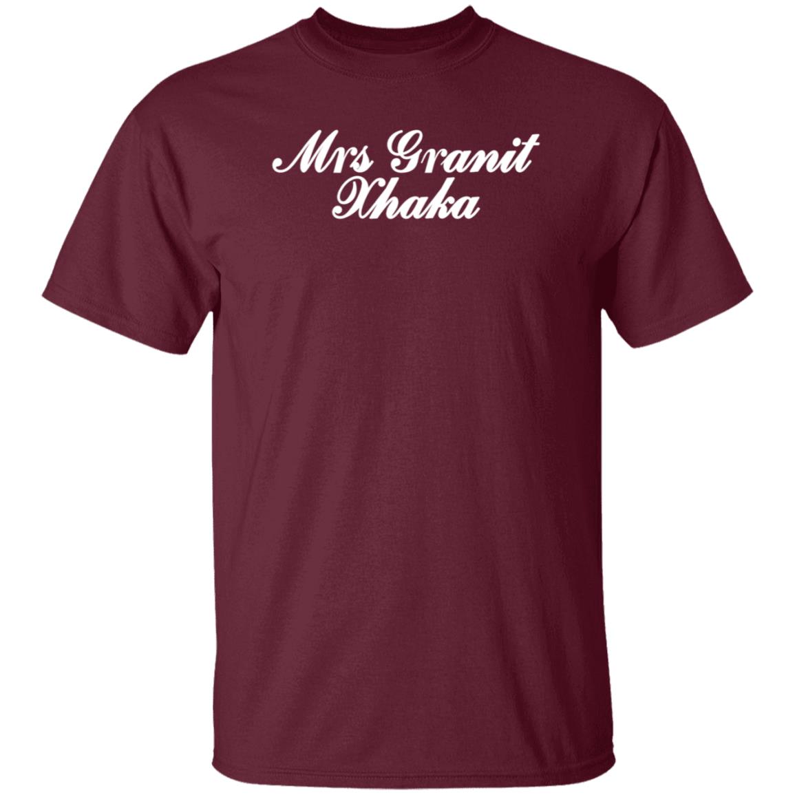 Mrs Granit Xhaka Shirt Loulou Gunner Mrs Granit Xhaka Shirt - Teechipus