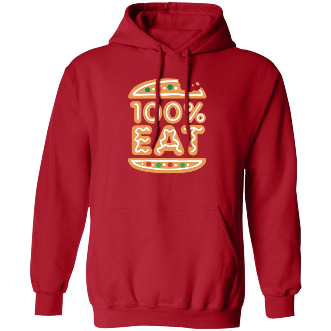 Rooster Teeth Store Face Jam 100% Eat Gingerbread Shirt - Teechipus