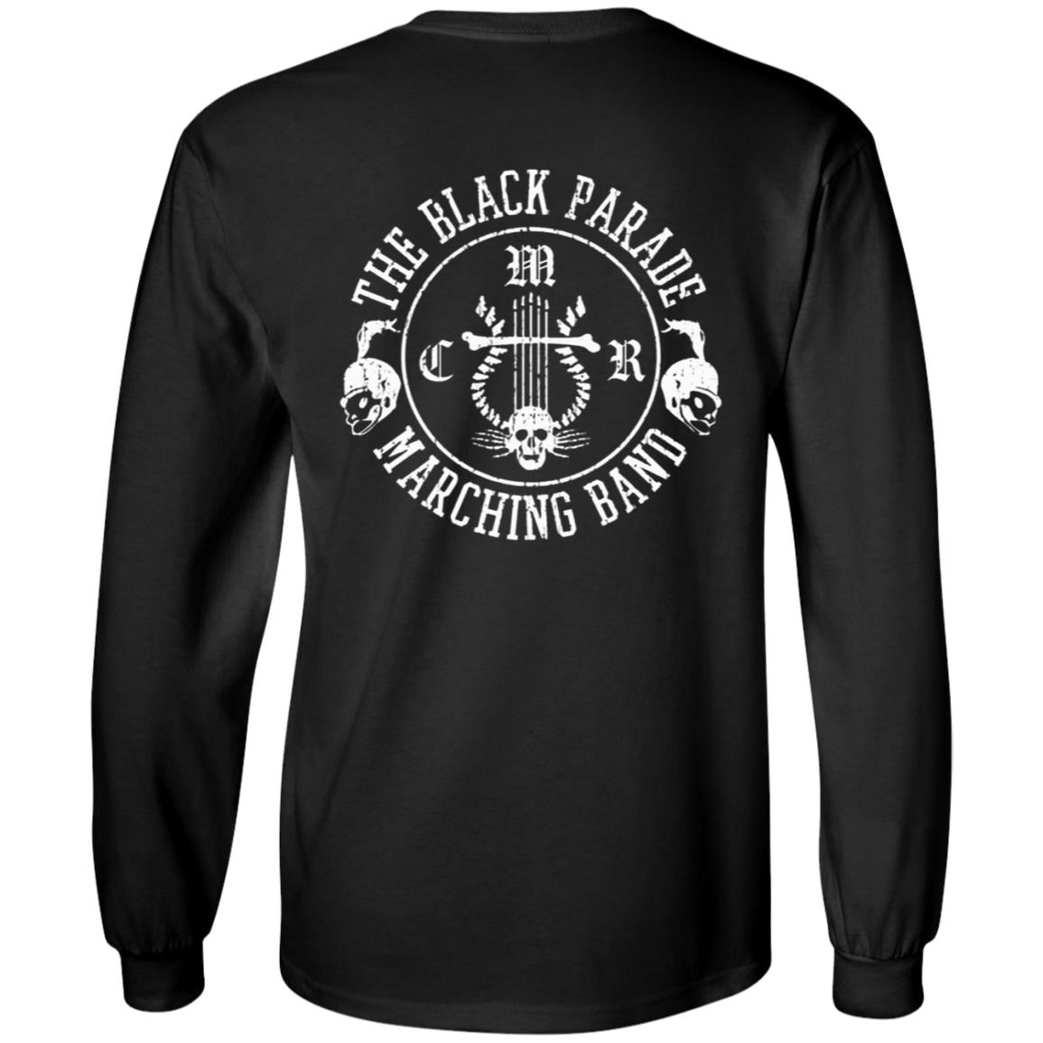 My Chemical Romance Tbp Xv Marching Band Circle Crest Shirt Mcr My Chemical Romance Merch - Teechipus