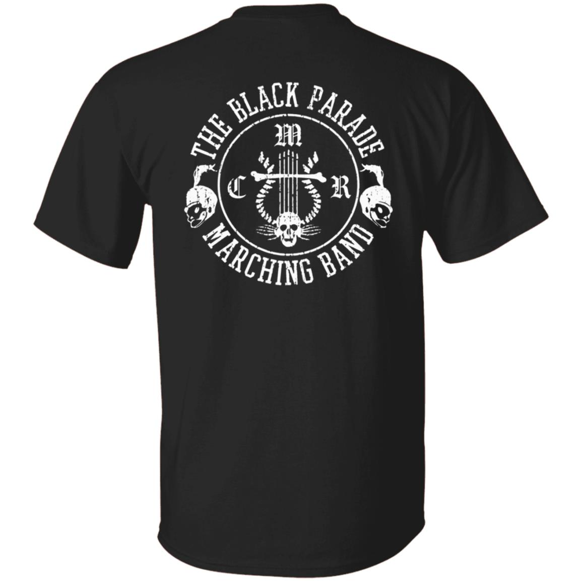 My Chemical Romance Tbp Xv Marching Band Circle Crest Shirt Mcr My Chemical Romance Merch - Teechipus