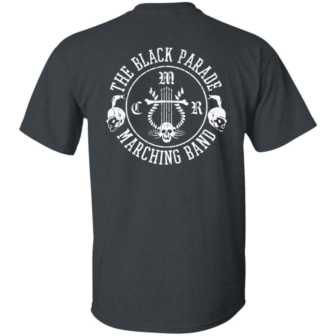 My Chemical Romance Tbp Xv Marching Band Circle Crest Shirt Mcr My Chemical Romance Merch - Teechipus