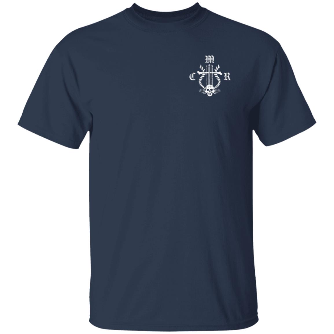 My Chemical Romance Tbp Xv Marching Band Circle Crest Shirt Mcr My Chemical Romance Merch - Teechipus