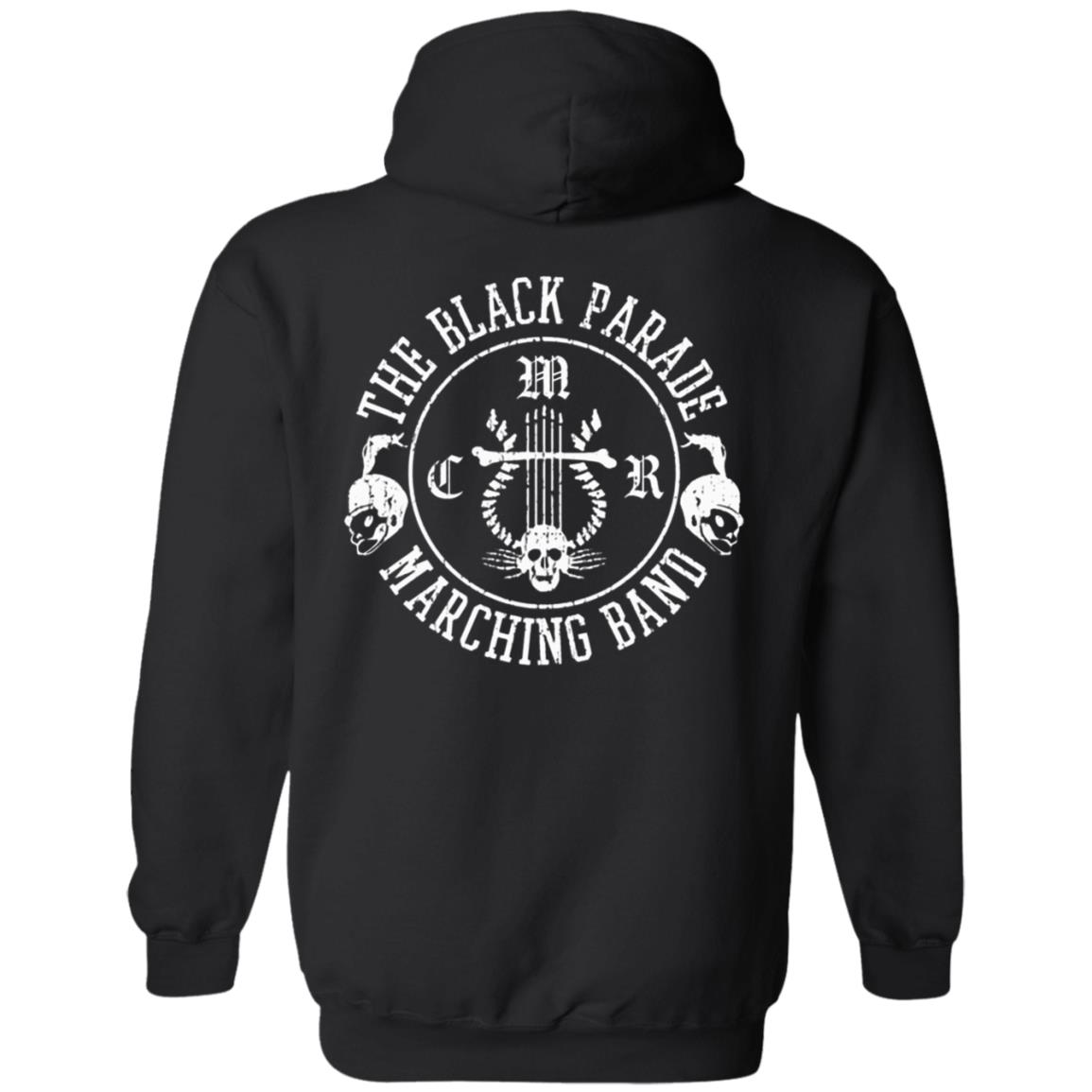 My Chemical Romance Tbp Xv Marching Band Circle Crest Shirt Mcr My Chemical Romance Merch - Teechipus