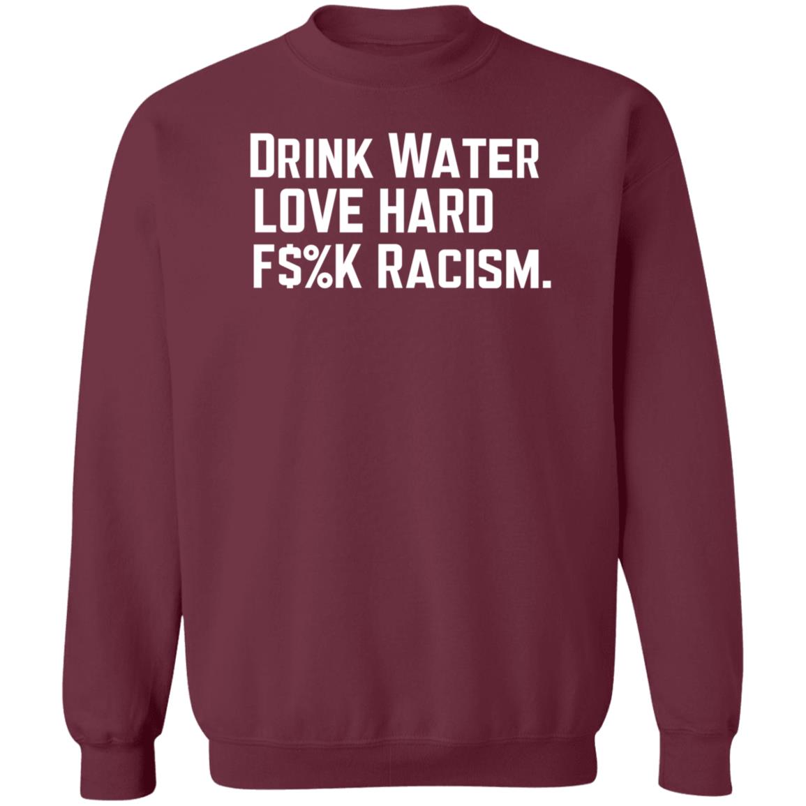 Mahogany Mommies Store Drink Water Fuck Racism Shirt Amanda Bail Drink Water Fuck Racism Shirt - Teechipus