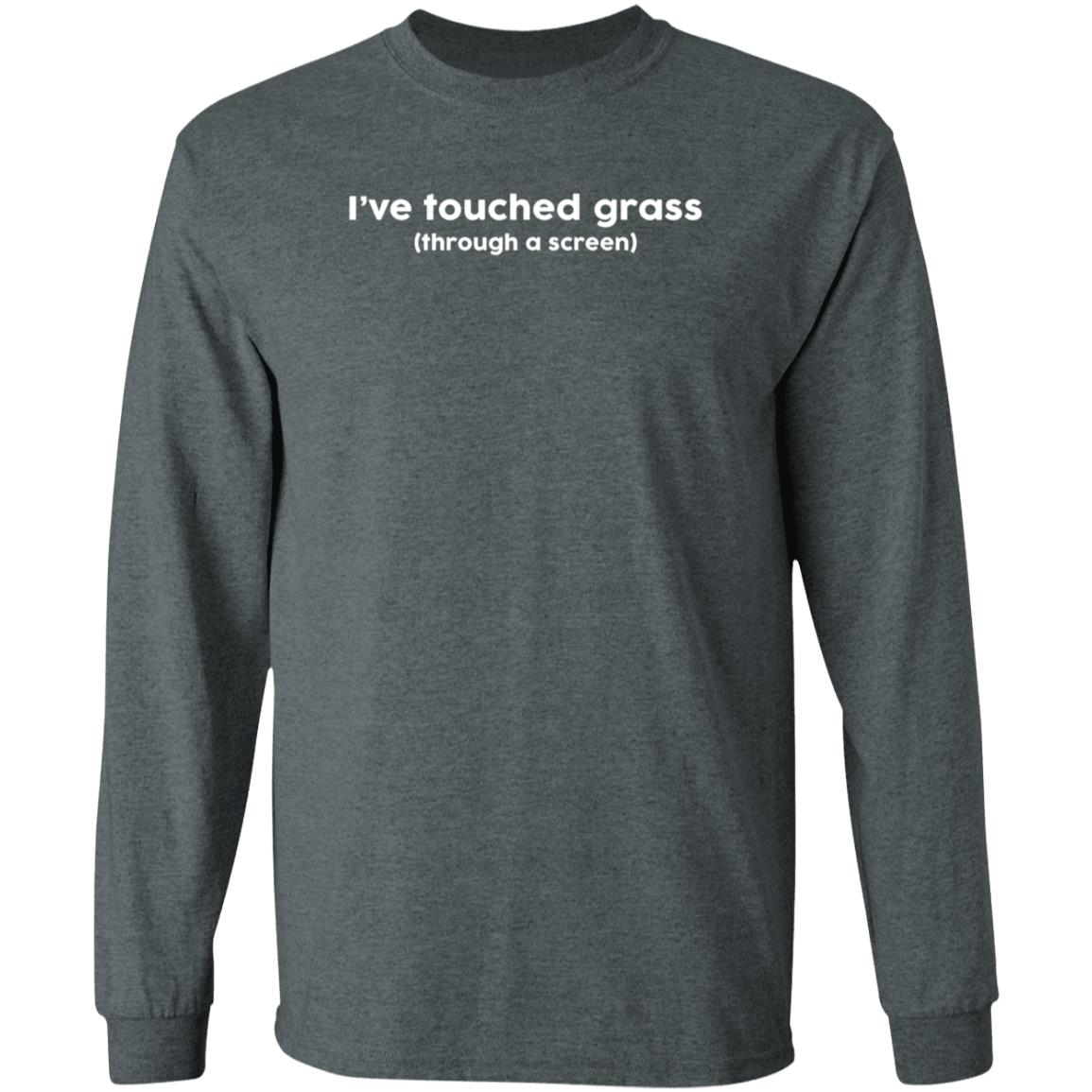 Arabmerch I've Touched Grass Through A Screen Shirt Yourfellowarab - Teechipus