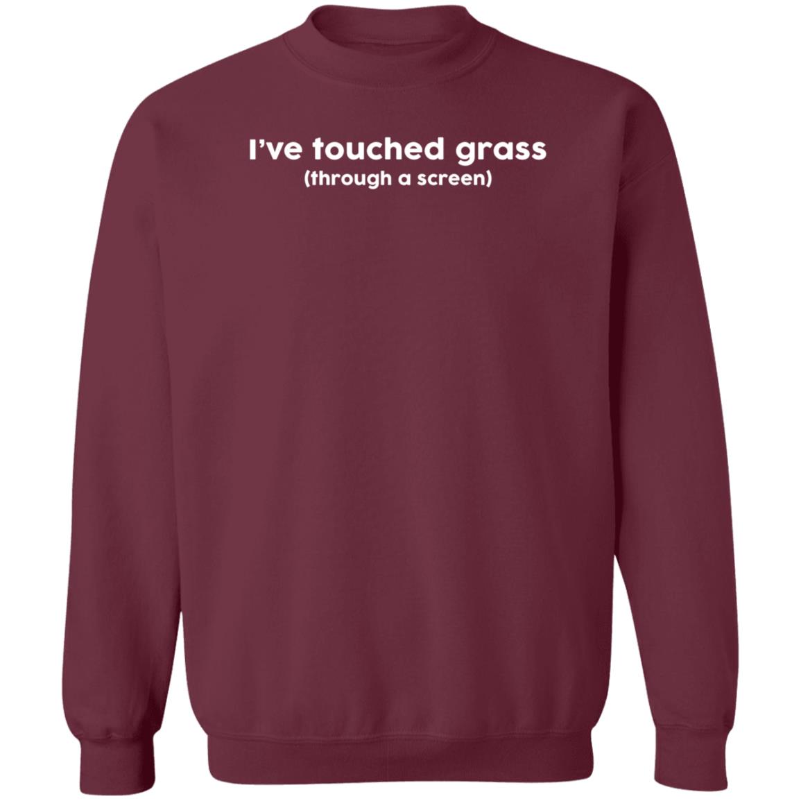 Arabmerch I've Touched Grass Through A Screen Shirt Yourfellowarab - Teechipus