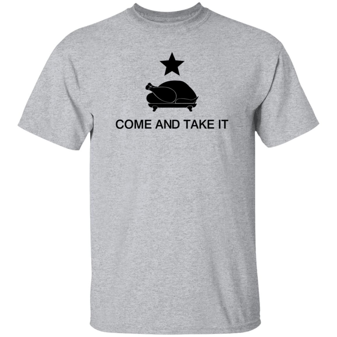 Katie Pavlich Chicken Come And Take It Shirt - Teechipus