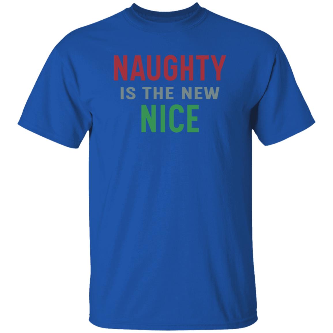 Naughty Is The New Nice Christmas T Shirt Hoodie Sweatshirt - Teechipus