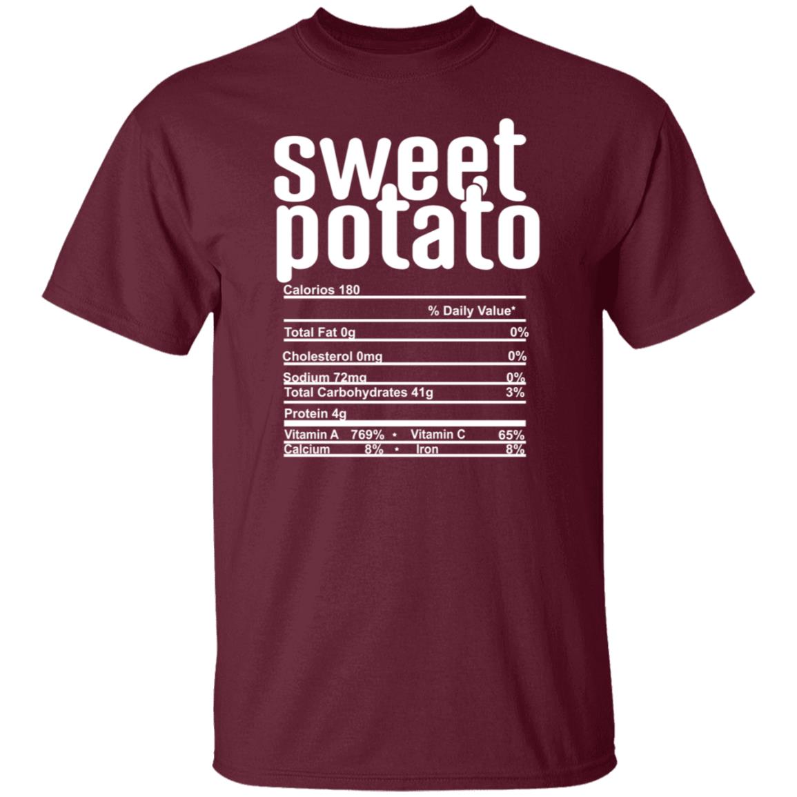 Incandescent Sweet Potato Label Shirt Ashley Maes Kitchen Merch - Teechipus