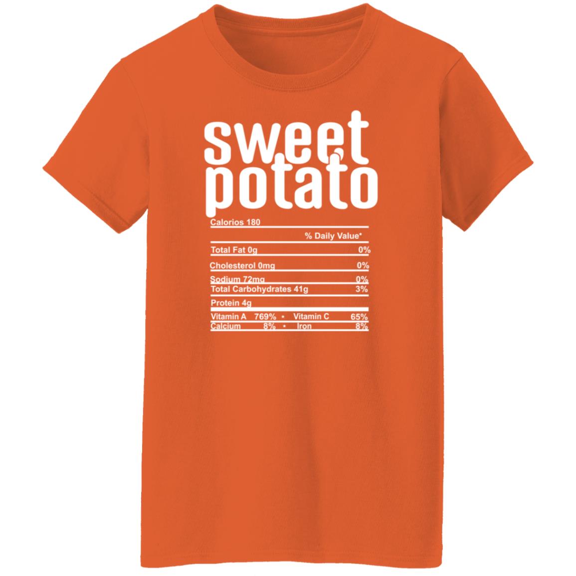 Incandescent Sweet Potato Label Shirt Ashley Maes Kitchen Merch - Teechipus