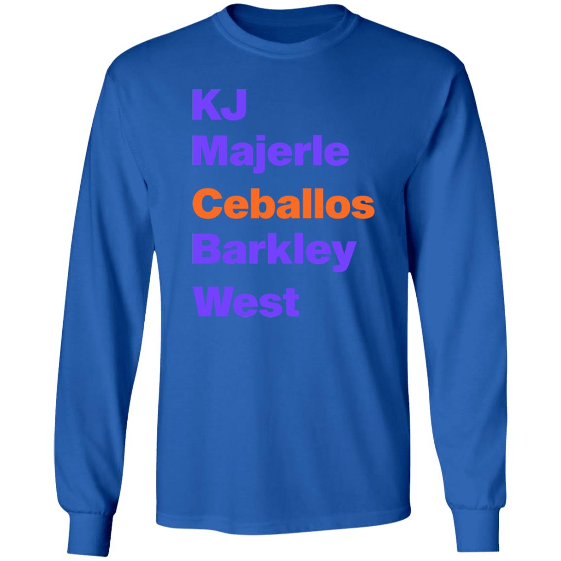 Cedric Ceballos Kj Majerle Ceballos Barkley West Shirt Hoodie Sweatshirt - Teechipus