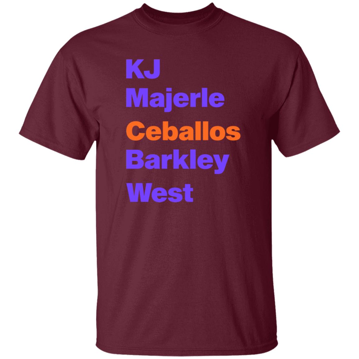 Cedric Ceballos Kj Majerle Ceballos Barkley West Shirt Hoodie Sweatshirt - Teechipus