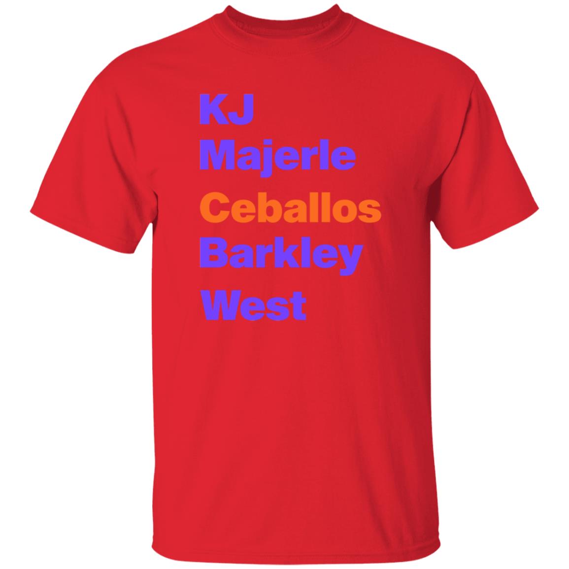 Cedric Ceballos Kj Majerle Ceballos Barkley West Shirt Hoodie Sweatshirt - Teechipus