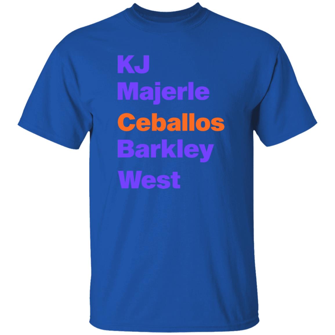 Cedric Ceballos Kj Majerle Ceballos Barkley West Shirt Hoodie Sweatshirt - Teechipus