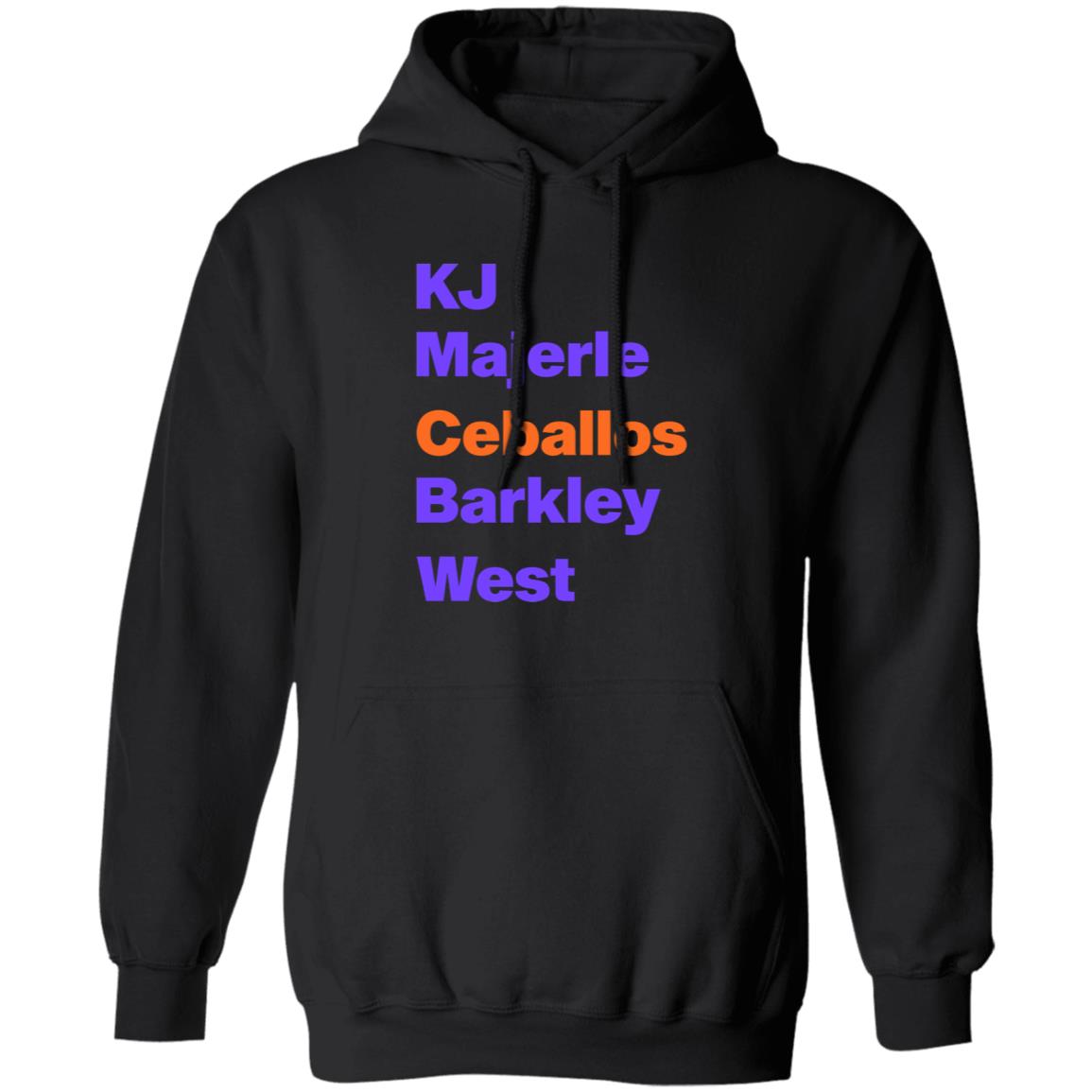 Cedric Ceballos Kj Majerle Ceballos Barkley West Shirt Hoodie Sweatshirt - Teechipus