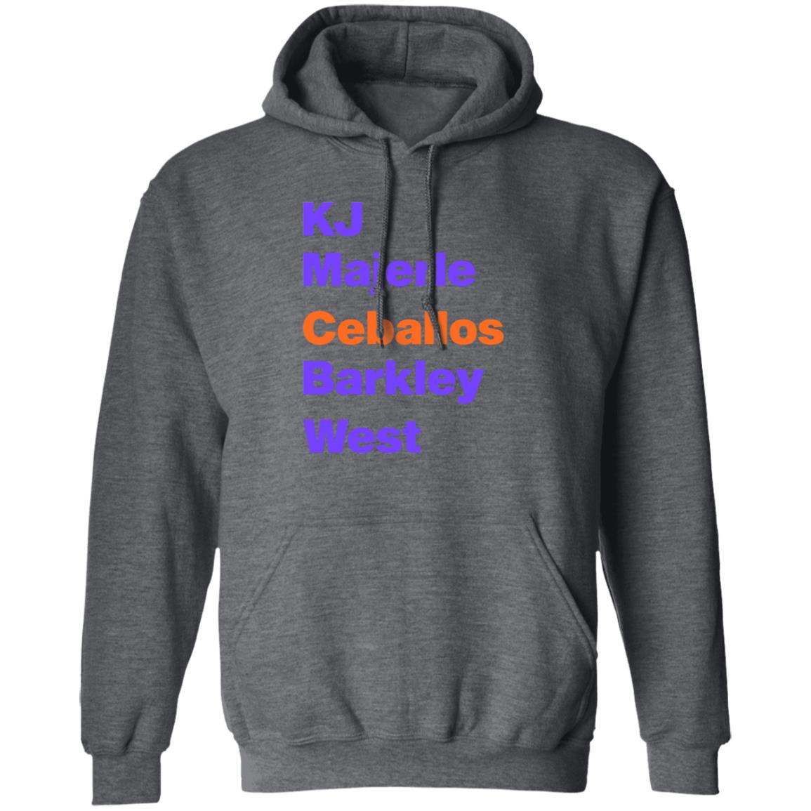Cedric Ceballos Kj Majerle Ceballos Barkley West Shirt Hoodie Sweatshirt - Teechipus
